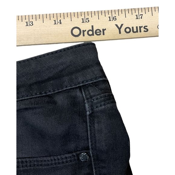 ARTICLES OF SOCIETY Woman's Black Denim Jeans Size 28 Mid Rise - Picture 7 of 15